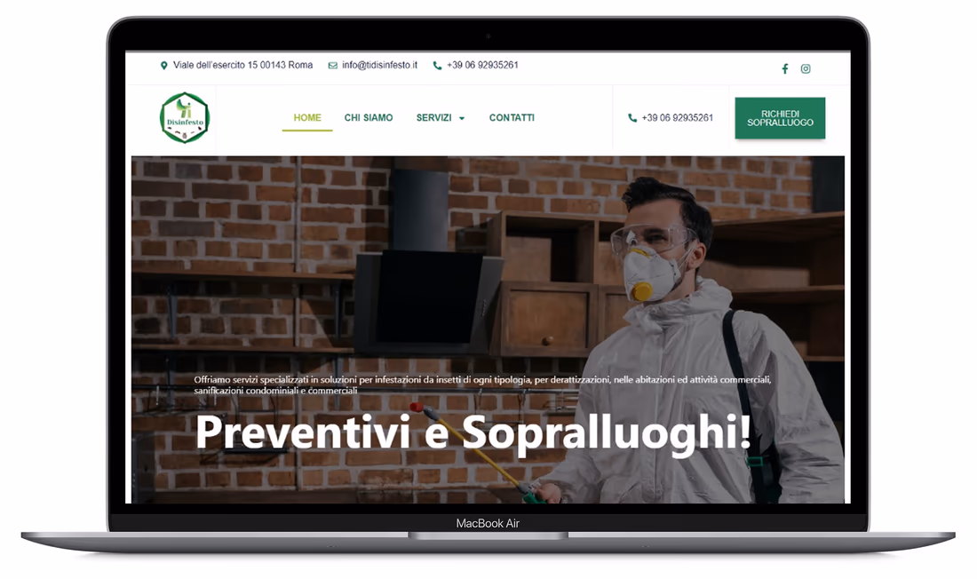 Ti Disinfesto screenshot